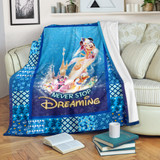 Never Stop Dreaming - Premium Blanket