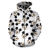 Mickey Disney Zip - Up Hoodie