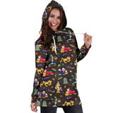 [Express Line Product+ 12$] Mickey Disney Halloween Women's Hoodie Dress