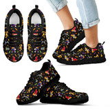 [Express Line Product+ 12$] Mickey Disney Halloween Women's Sneakers (Black)