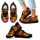 [Express Line Product+ 12$] Halloween Disney Women's Sneakers (Black)