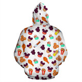 Funny All Over Zip - up Hoodie Funny All Over Zip - up Hoodie