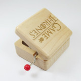 Handmade Game of Thrones wooden music box