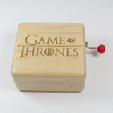 Handmade Game of Thrones wooden music box