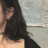 Punk  Clip On Earrings