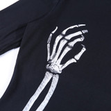 2021 New Black Skull Dress for Women