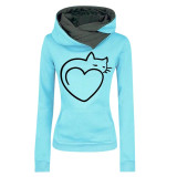 Hoodies Pullover Sweatshirt Hooded For Womens