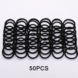 50/100 Piece Nylon Elastic Hair Bands