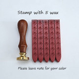 Bee Wreath Wax Seal Stamp/Christmas gift/wedding wax seals/ invitation seals--WS139