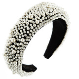 Baroque Padded Personality Dance Show Catwalk Shiny Rhinestones Wild Geometric Headband Exaggerated Temperament Opal Hairband