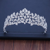 Diverse Silver Color Gold Crystal Crowns Bride tiara Fashion Queen For Wedding Crown Headpiece Wedding Hair Jewelry Accessories