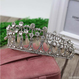 Himstory Classic Princess Diana Tiaras Crown Rhinestones Waterdrop Pearl Bridal Wedding Tiara Crowns Hair Accessories Jewelry Himstory Classic Princess Diana Tiaras Crown Rhinestones Waterdrop Pearl Bridal Wedding Tiara Crowns Hair Accessories Jewelry
