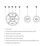 Bluetooth Speaker 2*10 Drivers IPX5 Waterproof