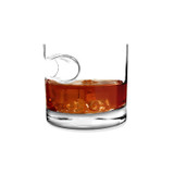 Cigar Whiskey Glass,11oz Old Fashioned Glass with Cigar Rest Holder,Crystal Whiskey Glass in a Premium Gift Box,Cigar Cup Glass Perfect for Whiskey and Cigar Lovers for Birthday,Christmas,Anniversary