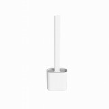 Toilet Brush With Holder Set Cleaning Silicone Bristles Toliet Cleaning Brush with Handle