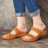 2021 Women Summer Open Toe Vintage Sandals