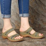 2021 Women Summer Open Toe Vintage Sandals