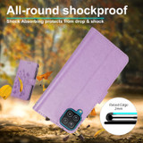 Luxury Zipper Leather Wallet Flip Multi Card Slots Case For Samsung Galaxy A42 5G