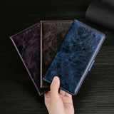 Flip Magnetic Soft Leather Wallet Cover Case For Samsung A02