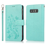 Luxury Zipper Leather Wallet Flip Multi Card Slots Case For Samsung Galaxy NOTE8