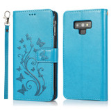 Luxury Zipper Leather Wallet Flip Multi Card Slots Case For Samsung Galaxy NOTE9