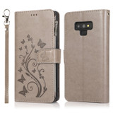 Luxury Zipper Leather Wallet Flip Multi Card Slots Case For Samsung Galaxy NOTE9