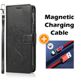 Luxury Zipper Leather Wallet Flip Multi Card Slots Case For Samsung Galaxy NOTE10Plus