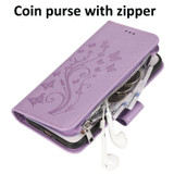 Luxury Zipper Leather Wallet Flip Multi Card Slots Case For Samsung Galaxy NOTE10
