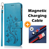 Luxury Zipper Leather Wallet Flip Multi Card Slots Case For Samsung Galaxy NOTE10