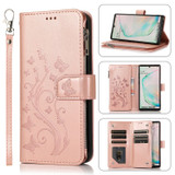Luxury Zipper Leather Wallet Flip Multi Card Slots Case For Samsung Galaxy NOTE10