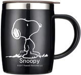 Snoopy 304 Stainless Steel Coffee Mug Cup with Handle