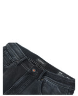 Tapered Black Denim Jeans