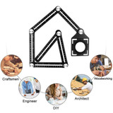 Six-Sided Aluminum Alloy Template Tool