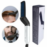 Multifunctional Beard Comb Hair Straightener
