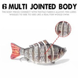 Realistic fish lure - Suitable for all kinds of fish（BUY 2 GET 1 FREE)