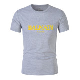 Mens T Shirt  Fit Crew High-quality Neck T-shirt Men Short Sleeve Shirt Casual tshirt size S-2XL Tee Tops Short Shirt