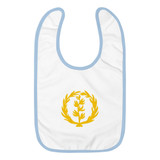 Eritrea Embroidered Baby Bib