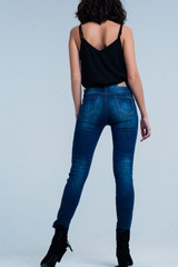Black Cami Top With Buttons