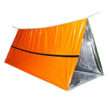 Emergency Mylar Blanket Tent