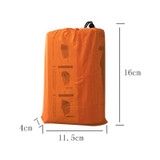 Emergency Mylar Blanket Tent