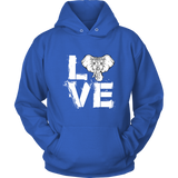 Elephants Love Hoodie