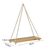 Wooden Plant Flower Shelf