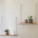 Wooden Plant Flower Shelf