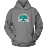Save Elephants Unisex Hoodie