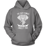 Cruelty Free Elephant Hoodie