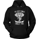 Cruelty Free Elephant Hoodie