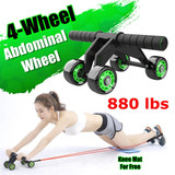 6 Pack Abs Trainer Abdominal Wheel Roller