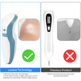 Maglev Plasma Pen Eyelid Lifting Pen Laser Plasma Tattoo Freckle Dark Spot Remover Wart Removal Beauty Machine With 3pcs Needle