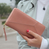 Long Wallet Women 2020 Brand Designer Female Purse Large Capcity Zipper Ladies Phone Wallet Clutch Wristlet Women Purse Wallet