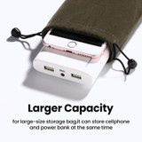 Ugreen Power Bank Case Phone Pouch for iPhone Samsung Xiaomi Huawei Waterproof Powerbank Storage Bag Mobile Phone Accessories